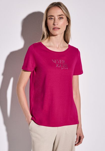 STREET ONE T-Shirt mit Rundhalsausschnitt günstig online kaufen