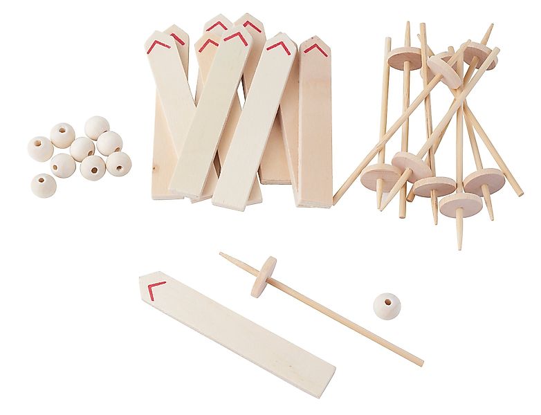 VBS Dekofigur Ski, 30 Teile, groß günstig online kaufen