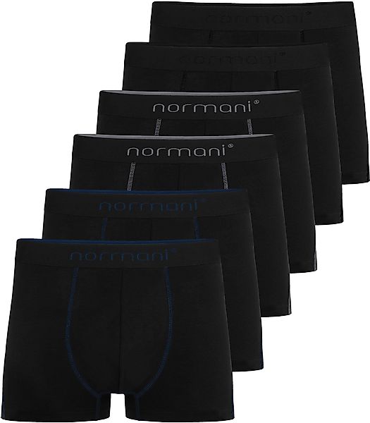 normani Boxershorts 6 Herren Baumwoll-Boxershorts Unterhose günstig online kaufen