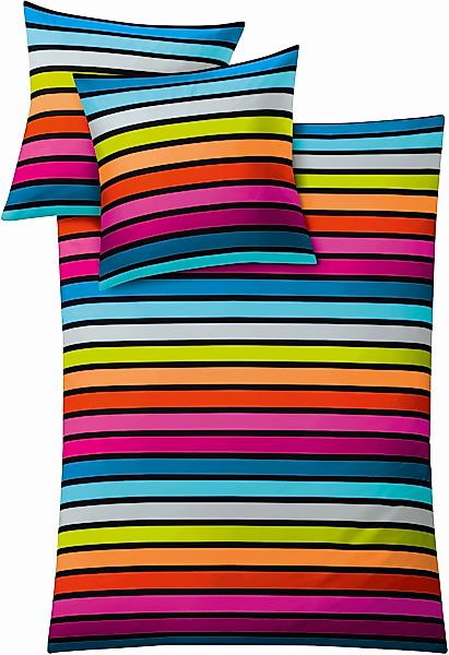 Kleine Wolke Bettwäsche "Rimini" 2 Stk. tlg. mit Streifen günstig online kaufen