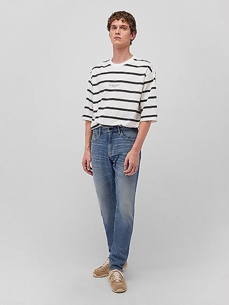 Mavi T-Shirt Gestreiftes Halbarm-Oberteil mit Print Oversized STRIPE TEE günstig online kaufen