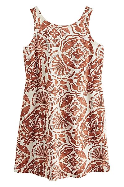 Next Minikleid Mini-Etuikleid mit Leinen mit günstig online kaufen