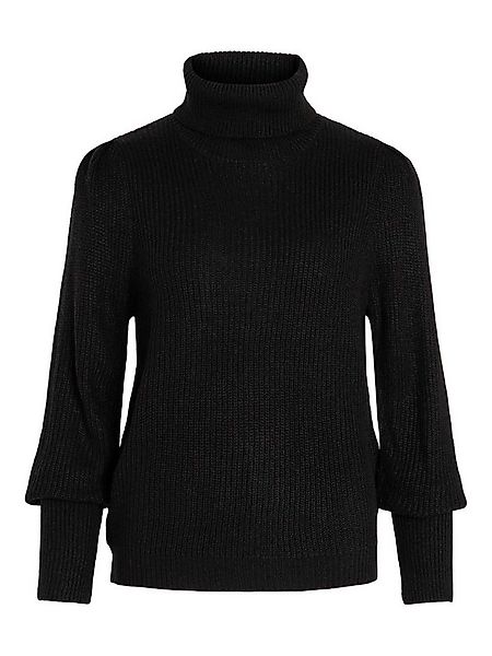 Vila Strickpullover Lou (1-tlg) Drapiert/gerafft günstig online kaufen