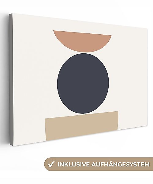 OneMillionCanvasses® Leinwandbild Kreis - Geometrische Figuren günstig online kaufen