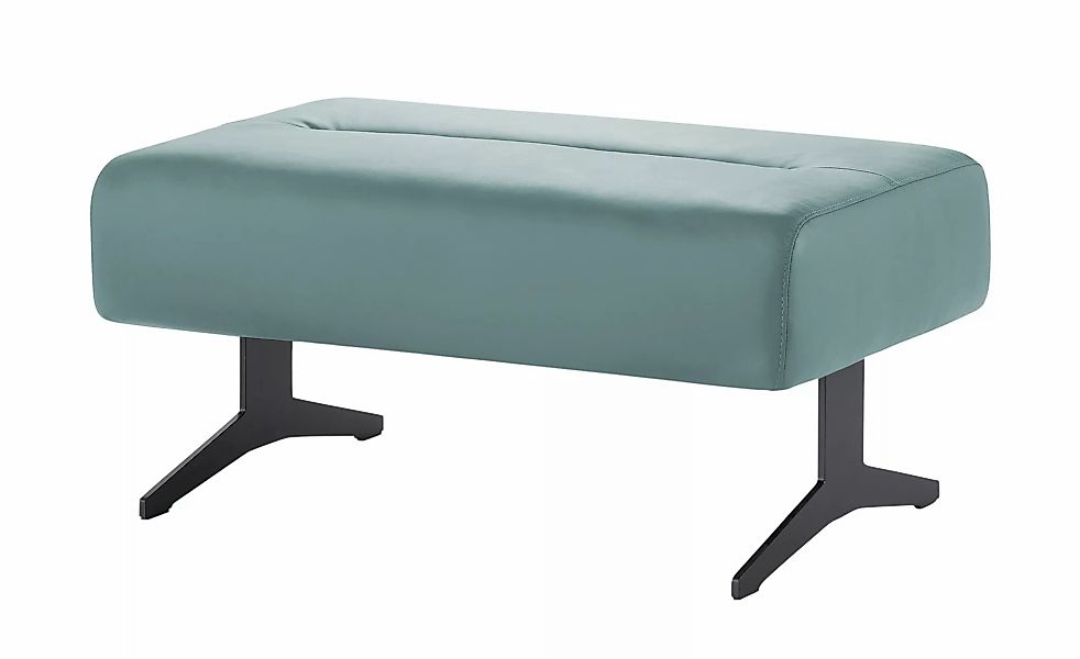 Stressless Hocker aus Leder  Stella ¦ türkis/petrol ¦ Maße (cm): B: 90 H: 4 günstig online kaufen