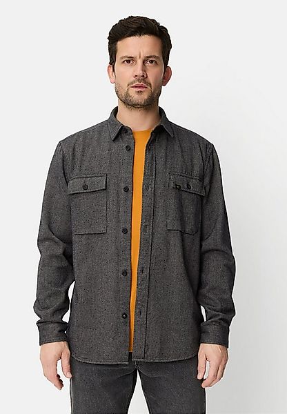 camel active Langarmhemd mit Brusttaschen Langarm Kentkragen Kentkragen günstig online kaufen