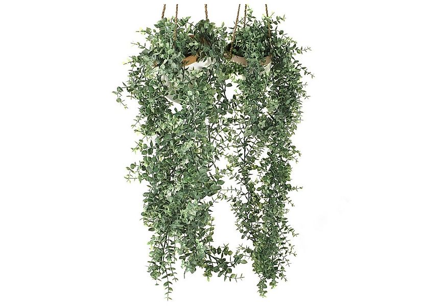 Kunstranke Künstliche Eukalyptusgirlande - 2er Set mit Kabelbindern, Blumta günstig online kaufen