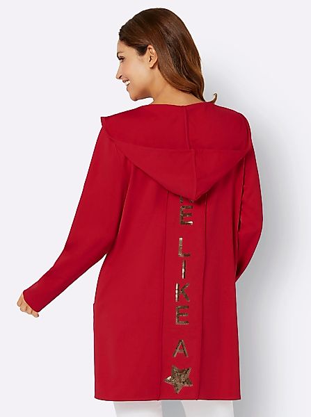 Inspirationen Shirtjacke "Long-Shirtjacke", (1 tlg.) günstig online kaufen