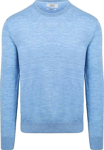 King Essentials The John Pullover Merino Hellblau - Größe S günstig online kaufen