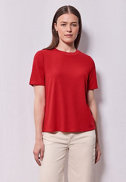 STREET ONE STUDIO T-Shirt aus elastischem günstig online kaufen