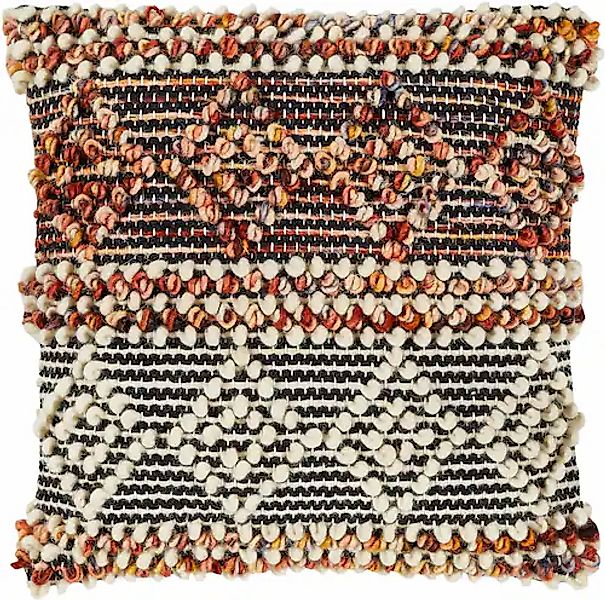 LUXOR living Dekokissen »Aalborg«, Zierkissen, eckig, 40x40 cm, Wollkissen günstig online kaufen