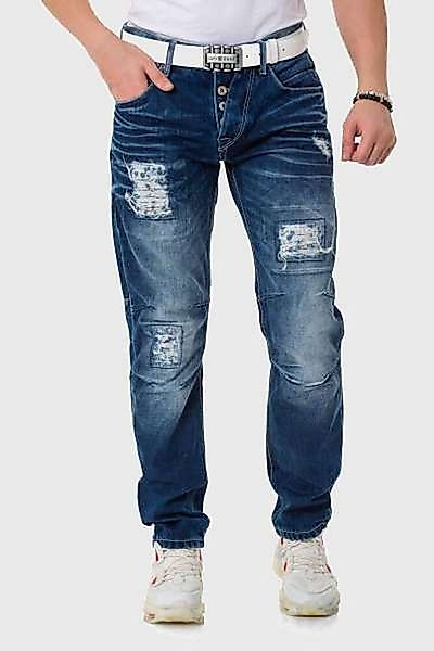 Cipo & Baxx 5-Pocket-Jeans "Jeans", im Used-Look günstig online kaufen