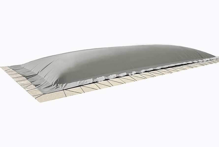 AirDeluxe Pool-Abdeckplane (Profi-Qualität) Rechteckige aufblasbare Poolpla günstig online kaufen