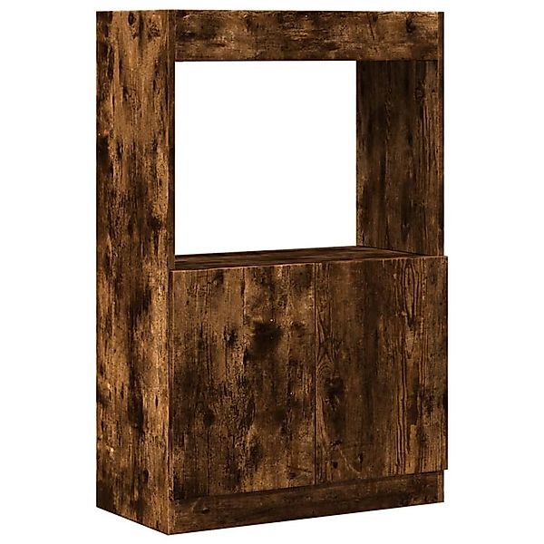 vidaXL Bücherregal Highboard Räuchereiche 63x33x100 cm günstig online kaufen
