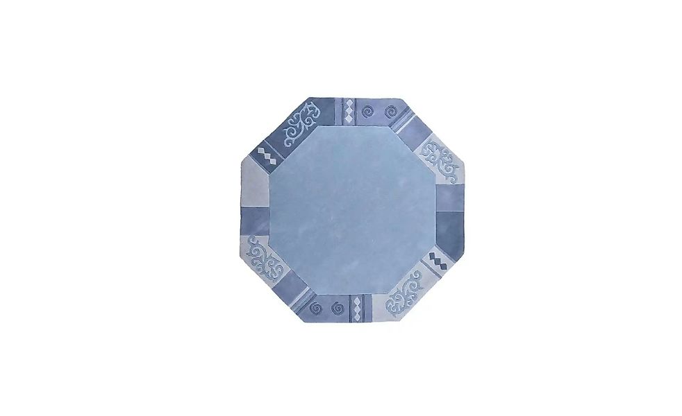 THEKO Teppich   ¦ blau ¦ Wolle ¦ Maße (cm): B: 200 H: 1,4 Teppiche > Wohnte günstig online kaufen