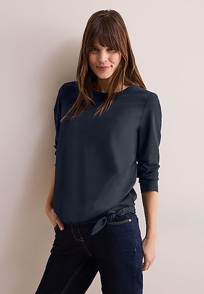 Cecil Langarmshirt, aus softem Materialmix günstig online kaufen