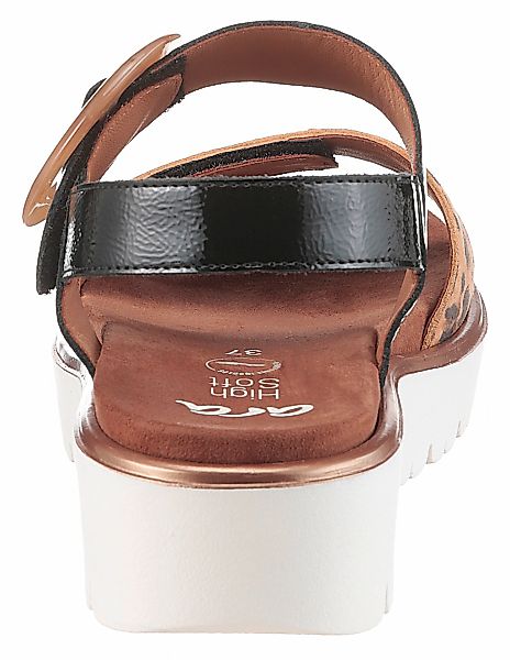 Ara Sandale "BILBAO" Keilsandale, Plateausandale mit Klettverschlüssen, G-W günstig online kaufen