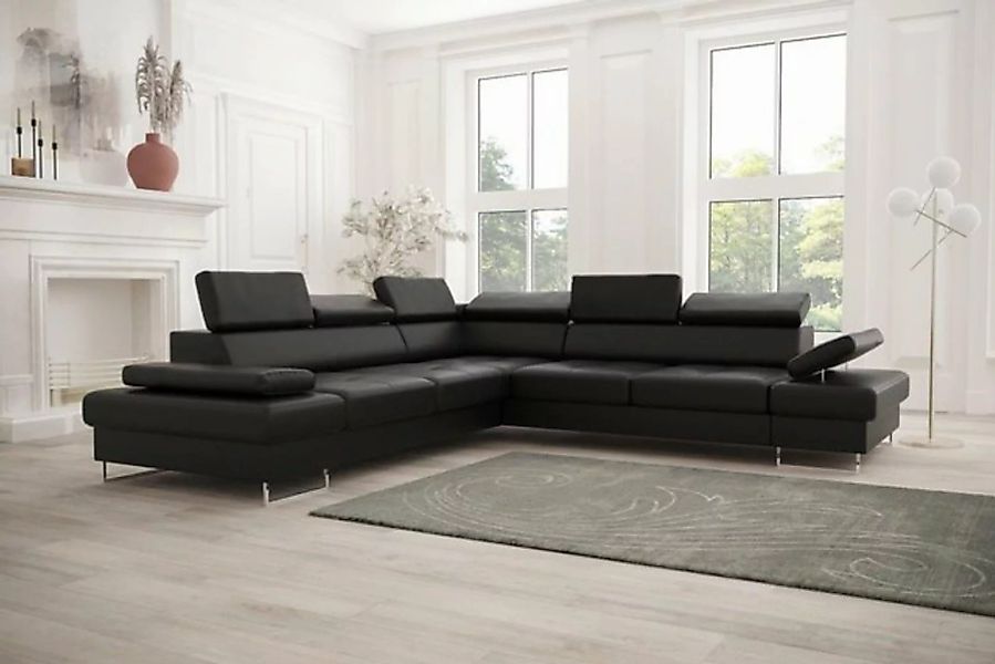 JVmoebel Ecksofa Sofa Couch Polsterung L-Form Wohnzimmer Design, Made in Eu günstig online kaufen