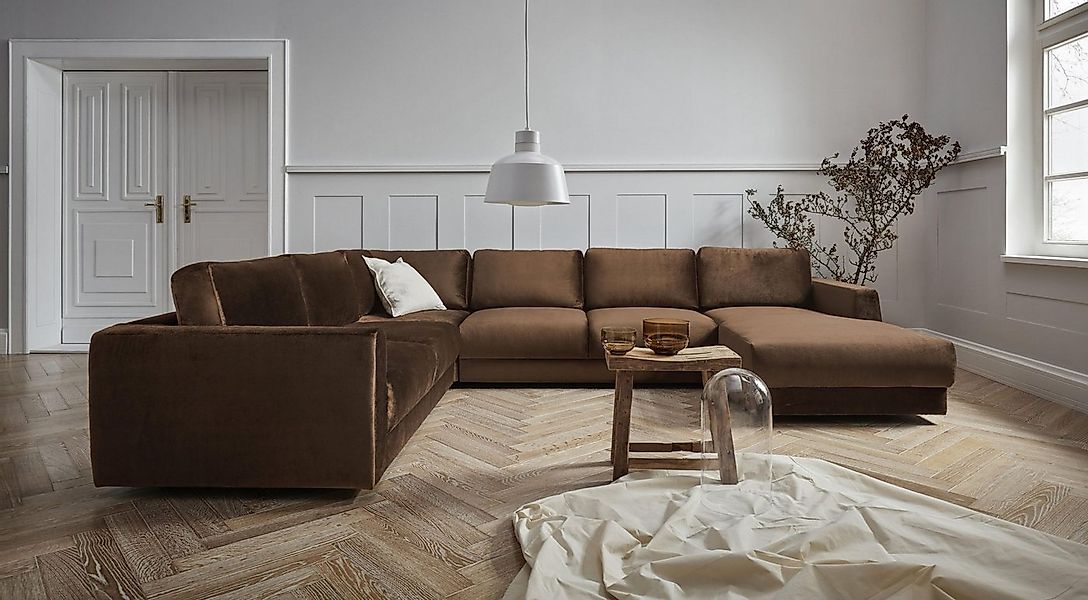 andas Wohnlandschaft "Hobro U-Form", in 3 Bezugsqualitäten in vielen Farben günstig online kaufen