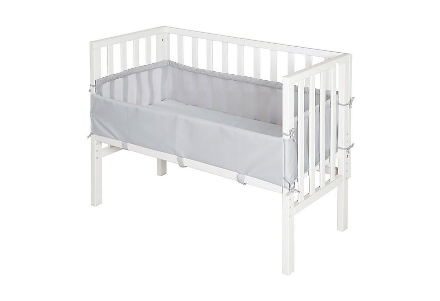 roba® Beistellbett 2 in 1 Bett, inkl. Matratze, Nestchen & Barriere günstig online kaufen