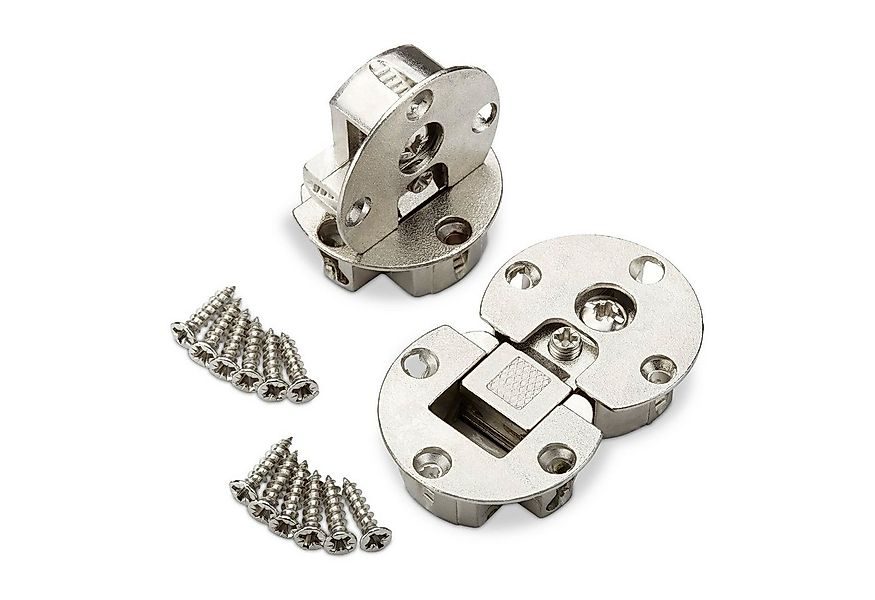 SO-TECH® Möbelbeschlag 2 x Klappenscharnier 3D-verstellbar Klappenbeschlag günstig online kaufen