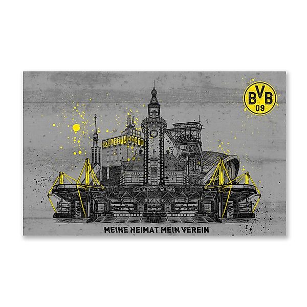BVB Kunstdruck BVB-Kunstdruck Skyline 80x50 cm, günstig online kaufen