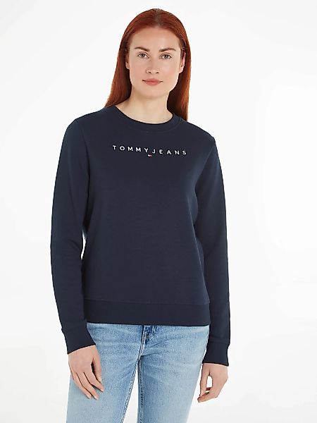 Tommy Jeans Sweatshirt "TJW REG LINEAR CREW EXT", mit Logostickerei günstig online kaufen