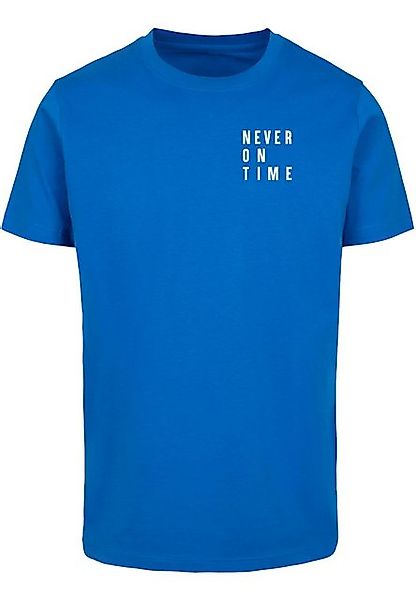 MisterTee Kurzarmshirt MisterTee Damen Never On Time Tee (1-tlg) günstig online kaufen