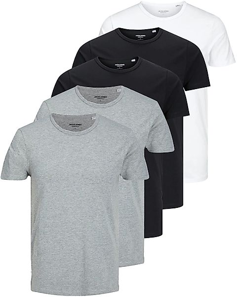 Jack & Jones T-Shirt (Spar-Set, 5er-Pack) günstig online kaufen