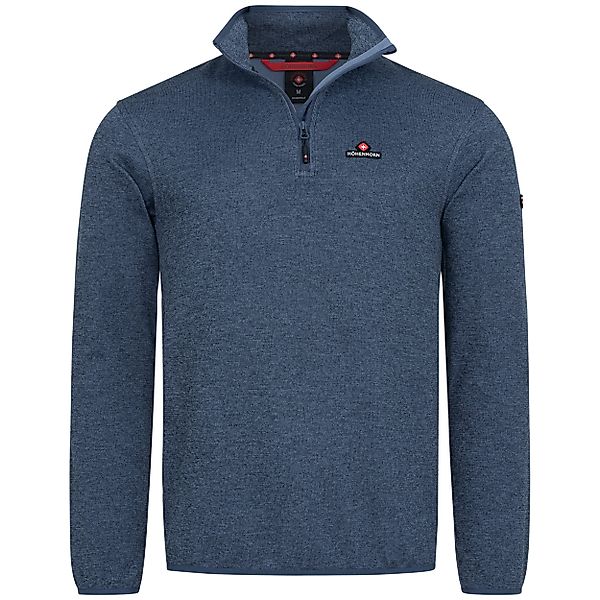 Höhenhorn Fleecepullover Swissfels Herren Strickfleece Pullover günstig online kaufen