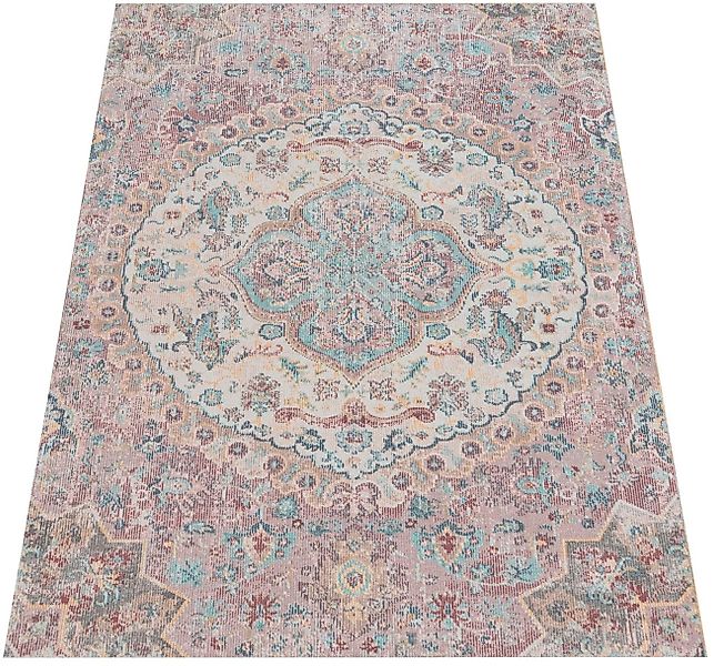 Paco Home Teppich »Torres 271«, rechteckig, 8 mm Höhe, Kurzflor, Orient-Opt günstig online kaufen