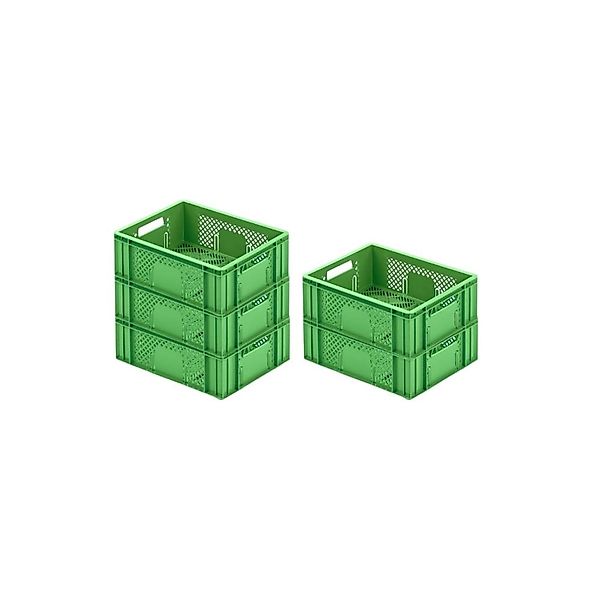 PROREGAL® Stapelbox SparSet 5x Eurobehälter Obst- günstig online kaufen
