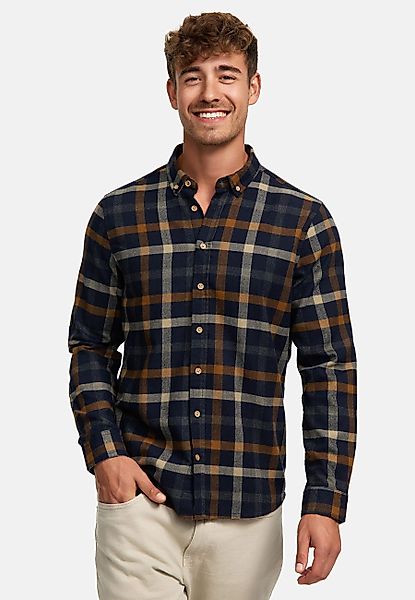 Kronstadt Langarmhemd Herren KSDean Check Herrenhemd günstig online kaufen