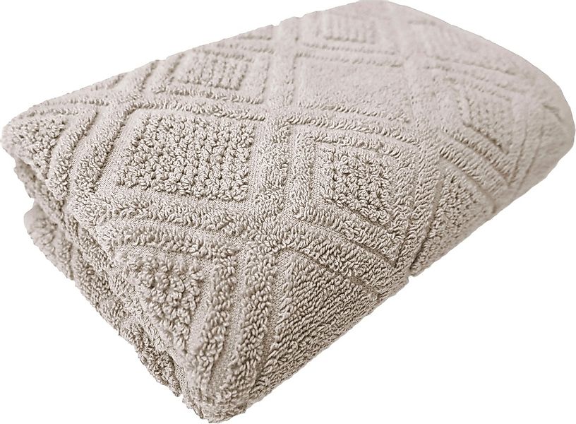 framsohn frottier Badetuch "Mosaik Duschtuch" gemustert, fein gewalkter Fei günstig online kaufen