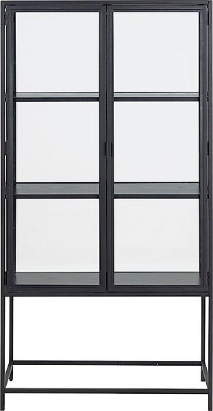 ACTONA GROUP Glasvitrine, mit Glastüren und Metallrahmen, 3 Einlegeböden, B günstig online kaufen