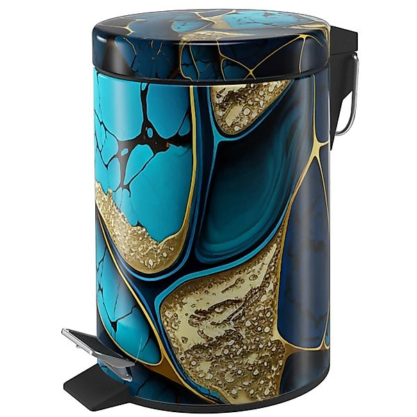 SANILO Kosmetikeimer Marmor Cobalt günstig online kaufen