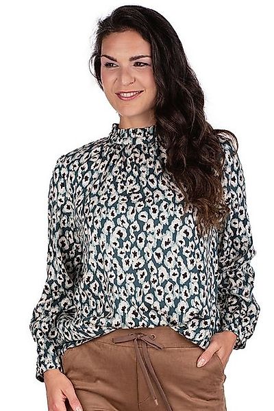 Lieblingsstück Trachtenbluse Bluse - EDILIANA - flaschengrün/salbei/creme günstig online kaufen