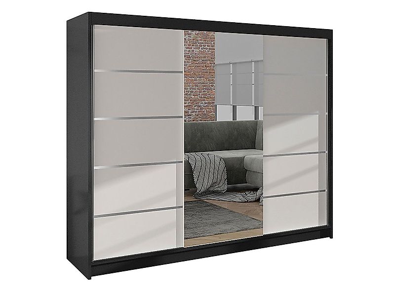 MIRJAN24 Kleiderschrank Derby VI mit Spiegel, günstig online kaufen