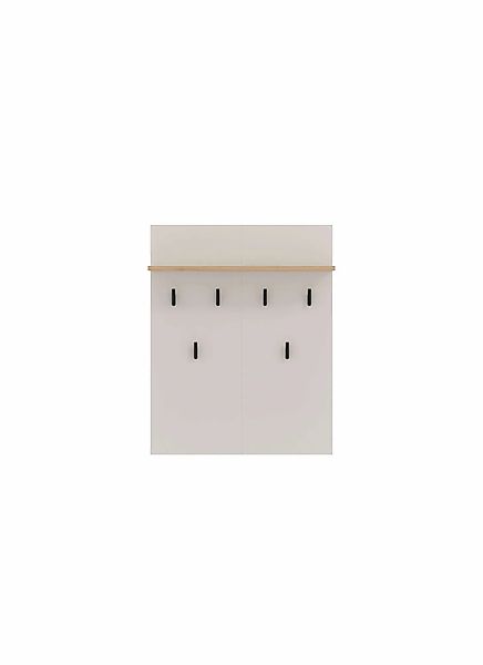 Home affaire Garderobenpaneel "Belfort, Wandregal mit 6 Haken, mit Regal, B günstig online kaufen