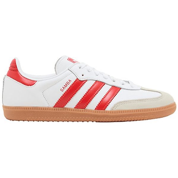 adidas  Sneaker Samba OG White Solar Red Gum (Women's) günstig online kaufen