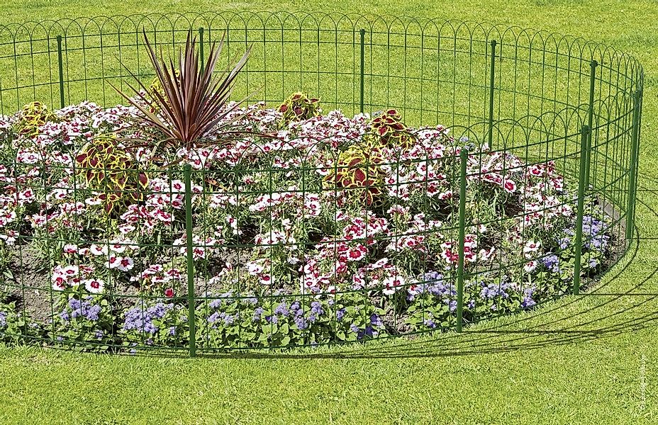 Alberts Maschendrahtzaun Alberts Ziergeflecht Rondo 10m 65 cm hoch grün günstig online kaufen