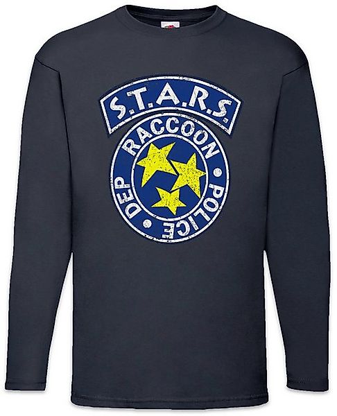 Urban Backwoods Langarmshirt Vintage S.T.A.R.S. Logo Langarm T-Shirt Reside günstig online kaufen