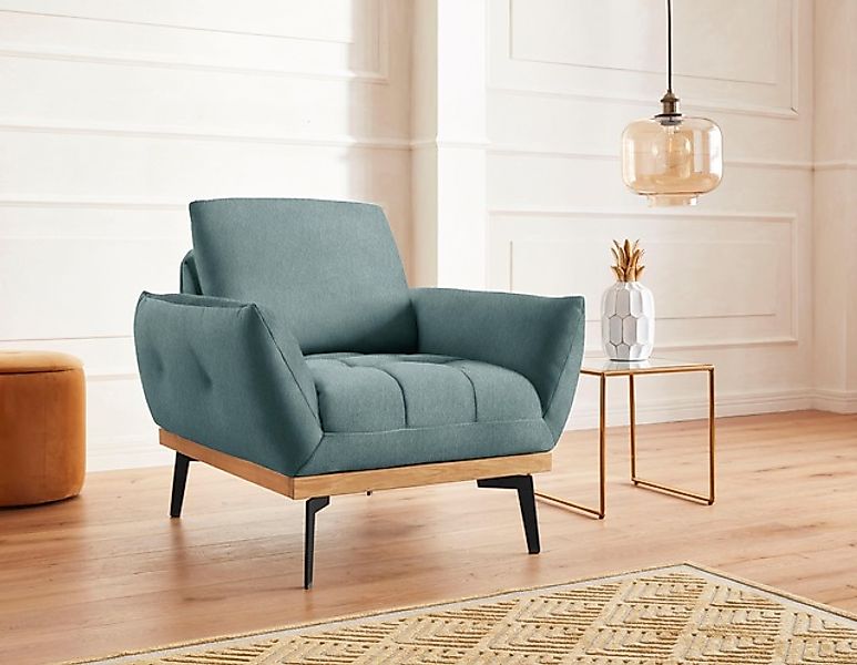 exxpo - sofa fashion Sessel »Palic, Loungesessel mit Rückenverstellung, hoh günstig online kaufen