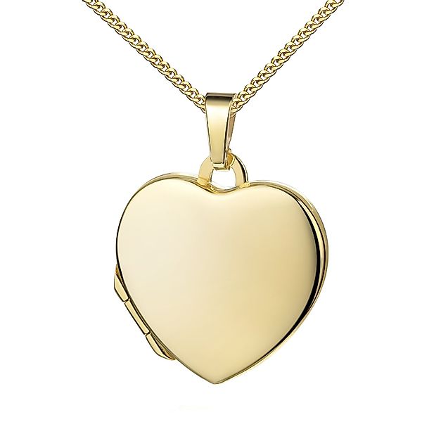 JEVELION Kette mit Anhänger Medaillon Gold günstig online kaufen