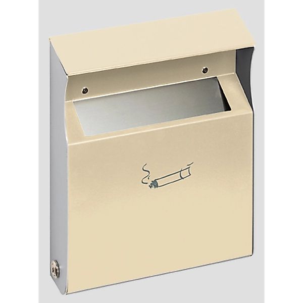 PROREGAL Eckiger Wandascher Mit Einwurfblende  2 Liter HxBxT 30 x 23 x 6 cm günstig online kaufen