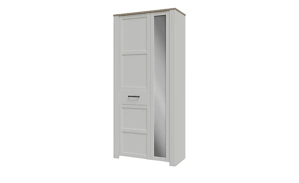 Garderobenschrank  Toneo ¦ weiß ¦ Maße (cm): B: 94,4 H: 205,4 T: 42.0 Schrä günstig online kaufen