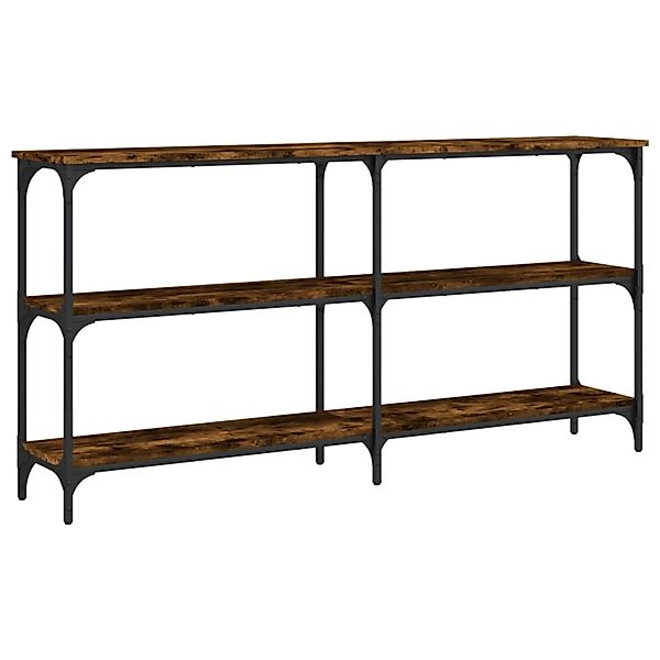 vidaXL Konsolentisch Räuchereiche 150x29x75 cm Holzwerkstoff 834107 günstig online kaufen