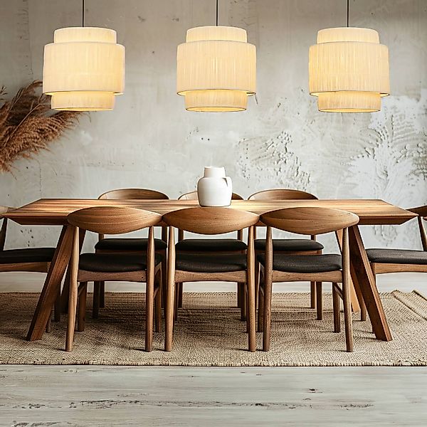 Briloner Leuchten LED Pendelleuchte Hängelampe Natur günstig online kaufen