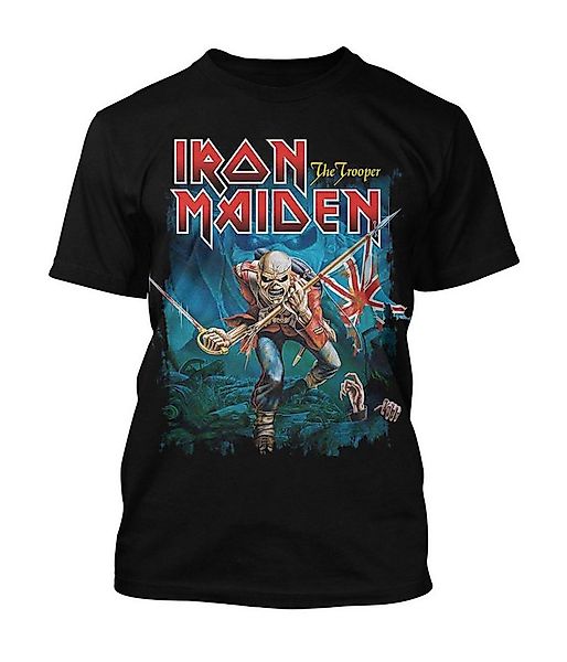 Iron Maiden T-Shirt Trooper Eddie Large Eyes günstig online kaufen