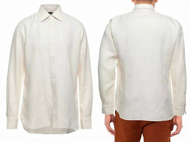 Tom Ford Langarmhemd TOM FORD Iconic Luxury Casual Lino Shirt Leinen Hemd E günstig online kaufen